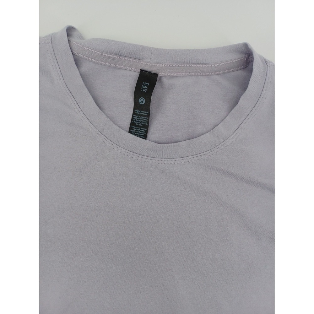 Lululemon Mens XXL Purple Short Sleeve Tee Shirt